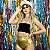Hotpant Ouro 44X35 com 1 Un - Imagem 2
