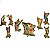 Decoração de Mesa Cartonada Fadas Disney - 8 Un - Imagem 1