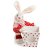 Coelho com Pote 17x18x7cm - 1 Un - Imagem 1
