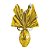 Folha Metalcor Dourado 89X100 - 25 Un - Imagem 1