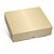 Caixa Retangular Tampa/Fundo New Relevo Ouro G 30x24x6 - 1 Un - Imagem 1