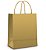 Sacola Papel Ouro Fosco P 21,5x15x8 - 10 Un - Imagem 1
