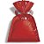 Saco Metalizado 15x29 Metalcor Vermelho - 50 Un - Imagem 1