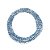 Fio Decorativo Papel Branco/Azul Claro 10m - 1 Un - Imagem 1