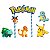 Festa Pokémon - Topper para Bolo - 4 Un - Imagem 1