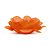 Forminha para Doce Roses sem Folhas Laranja - 40 Un - Imagem 1