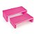 Suporte Elevação Retangular M Pink - 2 Un - Imagem 1