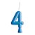 Vela Clear Nº 4 Azul - Imagem 1