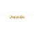 Faixa Decorativa Lettering Glitter Quarentei Ouro - Imagem 1