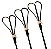 Palito em Bambu Para Petiscos 12cm - HA222 - 20 Un - Imagem 1
