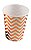 Copo de Papel 270ml Missoni Bronze - 10 Un - Imagem 1