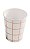 Copo de Papel 270ml Xadrez Bronze - 10 Un - Imagem 2