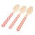 Talher Madeira Colher Rosa - 10 Un - Imagem 1