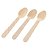 Talher Madeira Colher Branco - 10 Un - Imagem 1
