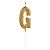 Vela Letra Glitter Dourada G - Imagem 1