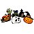 Kit Enfeite Cartonado para Festa Decoração Halloween - Imagem 1