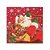 Guardanapo Estampado Noel Vermelho - 20 Folhas - Imagem 1