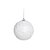 Bola Branco 8cm - 6 Un - Imagem 1