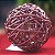 Bola Ratan Rose Gold 10cm - Imagem 3