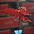 Poinsetia Vermelho e Ouro G - Imagem 4
