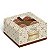 Caixa Para 4 Brigadeiros Brigadelicia Marfim 8,5x8,5x4,5cm - 10 Un - Imagem 1