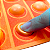Aplique 3D Interativo Pop IT Laranja em EVA - Imagem 3