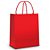 Sacola Laminada Vermelho Metal Fosco GG 39X32X16 - 10 Un - Imagem 1