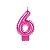 Vela Balão Rosa Número 6 - VOR06 - Imagem 1