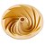 Forma de Silicone 24,5X24,5X7,8cm Colors Espiral Bege - Cromus Allonsy - Imagem 1