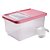 Caixa Armazenamento 10Kg Rosa38X25X20cm - Cromus Allonsy - Imagem 1