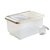 Caixa Armazenamento 10Kg Branco38X25X20cm - Cromus Allonsy - Imagem 1
