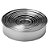 Cortador Redondo Aço Inox 12X12X3,5cm - 12 Un - Cromus Allonsy - Imagem 1