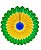 Margarida Rendada Cores do Brasil - 40cm - Imagem 1
