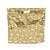 Sacola Laminada com Ziper Pinceladas Ouro 46X43 - Imagem 1