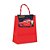Sacola Papel com Fecha Carros Mcqueen M 26X19,5X9,5 - Imagem 1