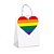 Sacola Papel com Fechanto Lgbt P 21,5X15X8 - Imagem 1