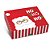 Caixa Retangular Tampa/Fundo New Ho Ho Ho M 25X20X5 - Imagem 1