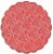 Fundo para Bandeja Renda Francesa Vermelho 27cm - 100 Un - Imagem 3