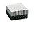 Mini Caixa Quadrada Poá Preto/Branco PP 4X4X3 - 10 Un - Imagem 1