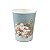 Copo de Papel 270ml Natal Papai Noel - 10 Un - Imagem 1