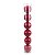 Bola Pérolada Vermelho 6cm - Jogo com 6 Peças - Imagem 1