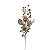 Galho Grande Folhas e Bolas Verde Ouro 75cm - 1 Un - Imagem 2