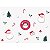 Kit Adesivo para Vitrine Candycane - Imagem 1