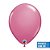 Balão Qualatex 11" - Qx Party Balloon Pkg Plain - Rosa Mex - 6 Un - Imagem 1