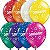 Balão Qualatex 11" - Redondo Sortido Joia - Congratulations!-Estrelas - 50 Un - Imagem 1