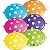 Balão Qualatex 12" - Q-Link Sortido Tropical - Bolas Grandes - 50 Un - Imagem 1