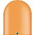 Balão Qualatex 646Q Laranja - Liso Látex - 50 Un - Imagem 1
