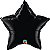 Balão Qualatex 04" - Estrela - Preto Onix Metalizado Liso - 1 Un - Imagem 1