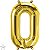 Balão Qualatex 16" - Letra - O Ouro - 1 Un - Imagem 1