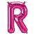Balão Qualatex 16" - Letra - R Magenta - 1 Un - Imagem 1